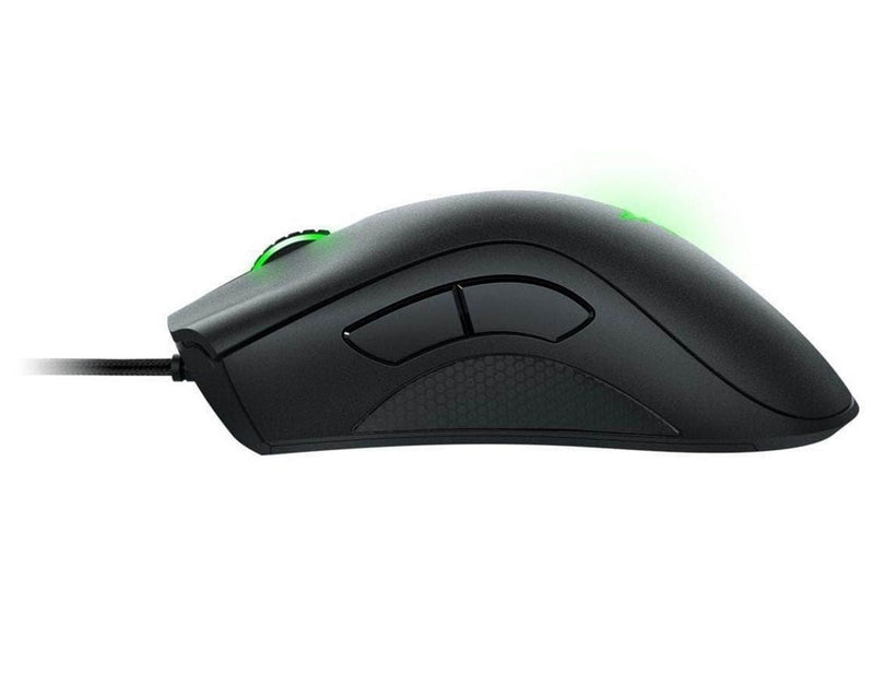 Razer DeathAdder Essential - Black - Gaming Maus (Schwarz mit grünem Licht)