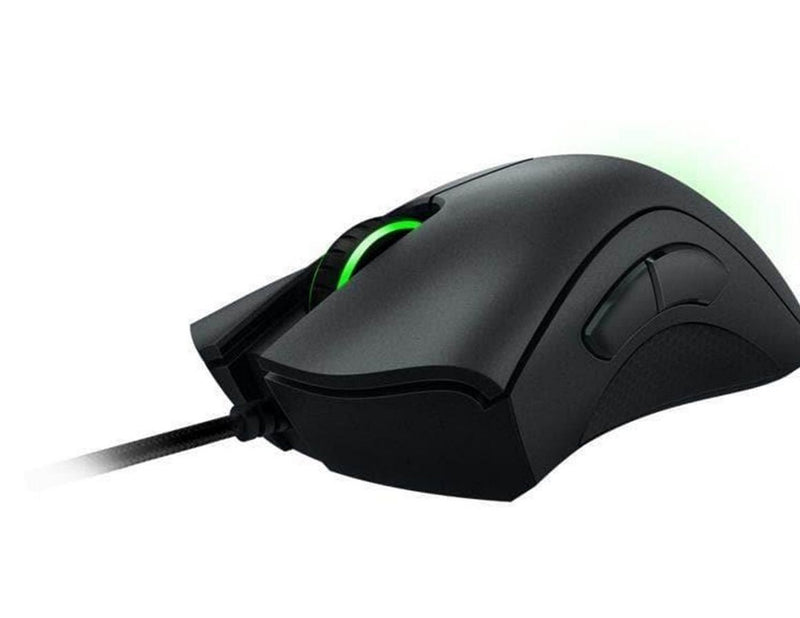 Razer DeathAdder Essential - Black - Gaming Maus (Schwarz mit grünem Licht)