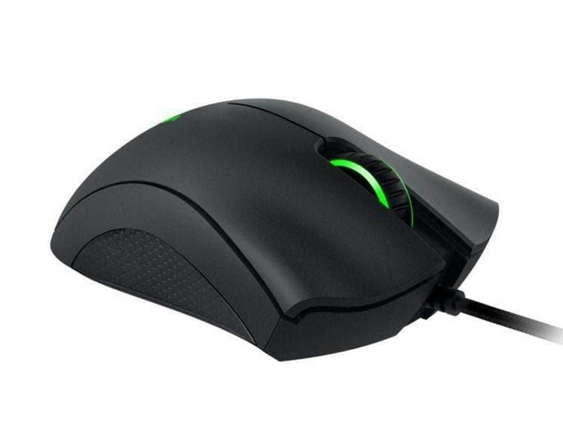 Razer DeathAdder Essential - Black - Gaming Maus (Schwarz mit grünem Licht)
