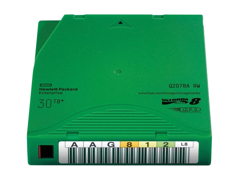 HP E LTO-8 Ultrium 30TB RW Data Cartridge