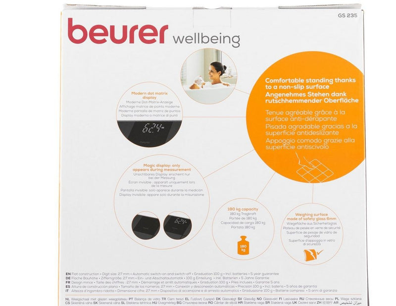 Beurer Badezimmerwaage GS 235 - bathroom scales