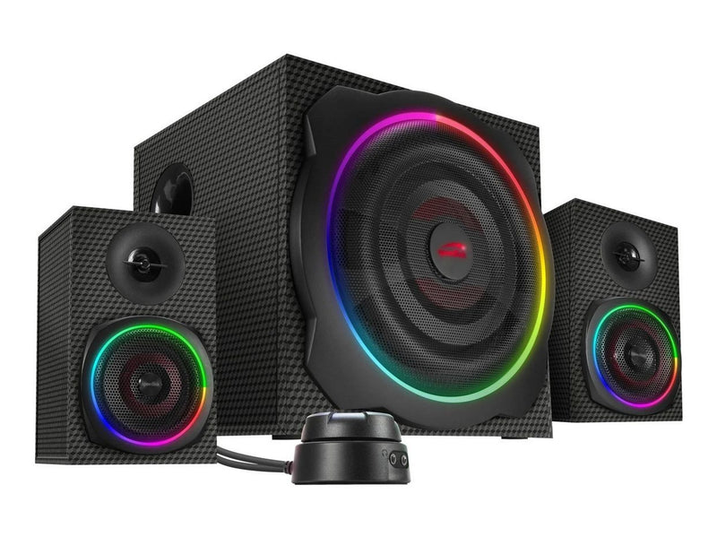 Speed-Link SPEEDLINK GRAVITY CARBON RGB - 2.1 PC-Lautsprecher