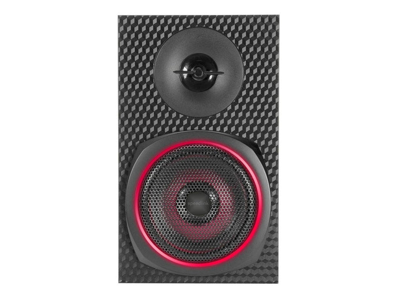Speed-Link SPEEDLINK GRAVITY CARBON RGB - 2.1 PC-Lautsprecher