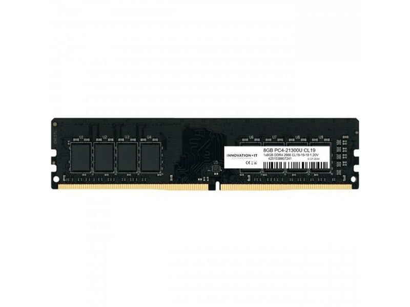 Innovation IT DDR4-2666 - 8GB - CL19 - Single Channel (1 pcs) - Schwarz