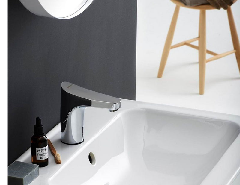 FM Mattsson 9000e tronic sensor operated basin mixer