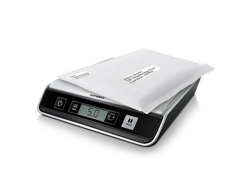 DYMO M10 Paketwaage | bis zu 10 kg | USB Briefwaage mit LCD-Bildschirm | 20 cm