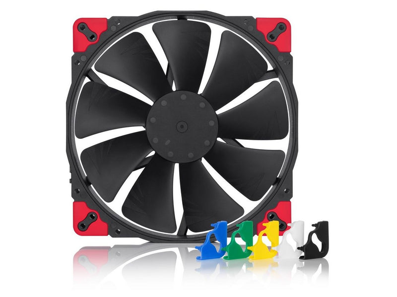Noctua NF-A20 PWM chromax.black.swap - Gehäuselüfter - 200mm - Schwarz - 18 dBA