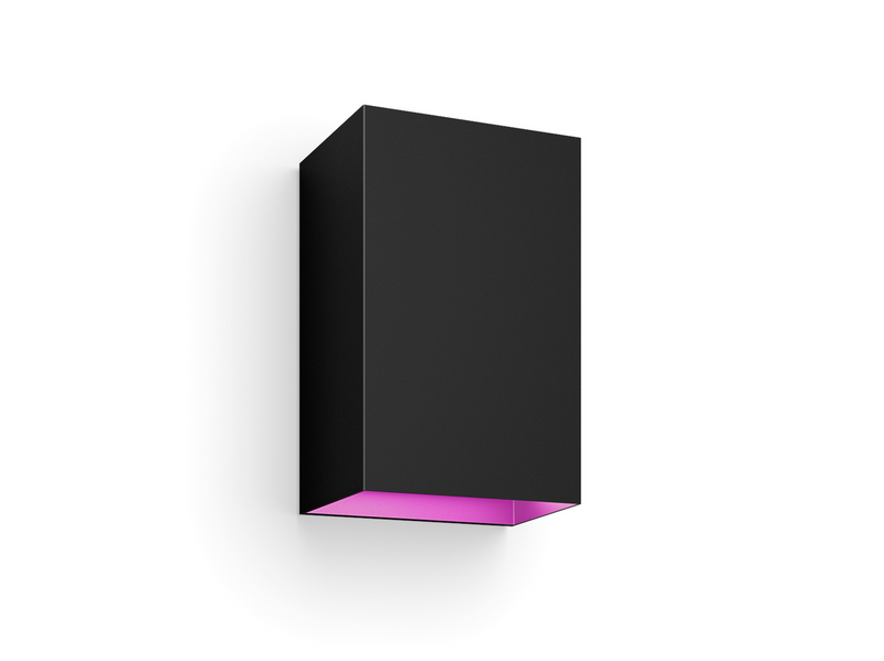 Philips Hue Resonate Outdoor Wandleuchte - Schwarz