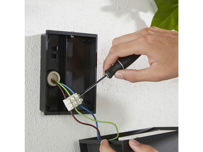 Philips Hue Resonate Outdoor Wandleuchte - Schwarz