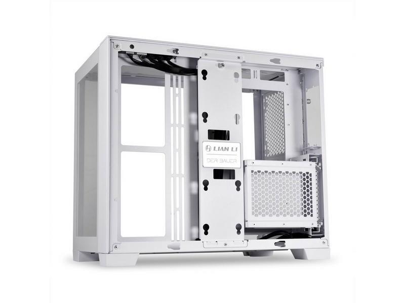Lian Li O11 Dynamic Mini - Snow Edition - Gehäuse - Miditower - Weiß