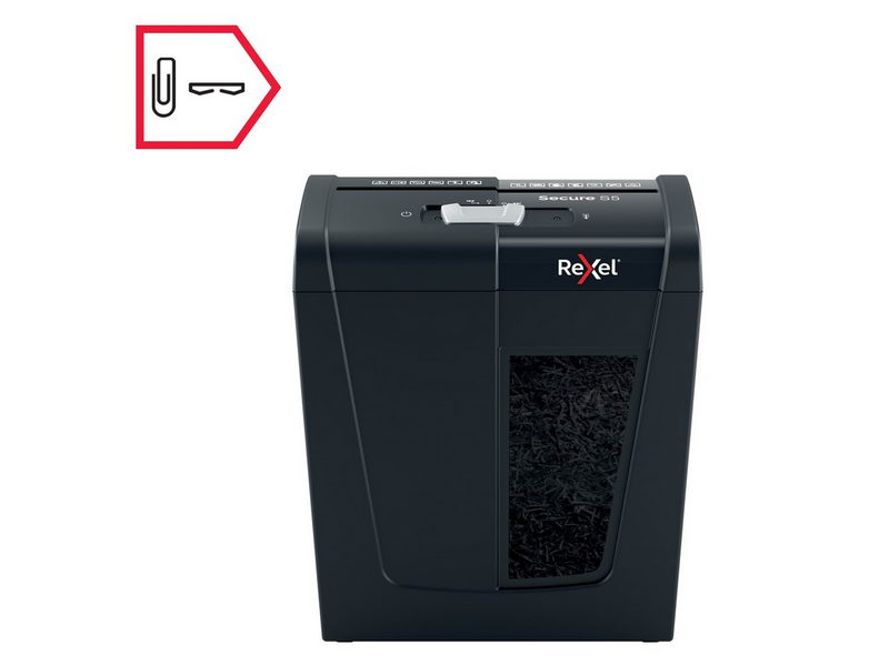 Rexel Secure S5 Aktenvernichter, Streifenschnitt, P2, 5 Blatt
