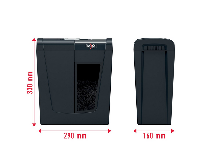 Rexel Secure S5 Aktenvernichter, Streifenschnitt, P2, 5 Blatt