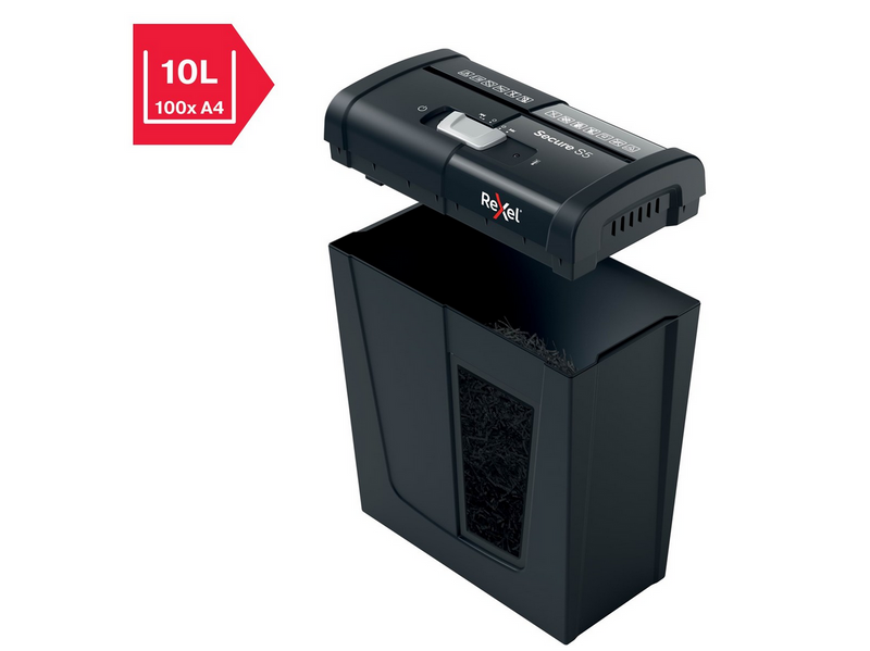 Rexel Secure S5 Aktenvernichter, Streifenschnitt, P2, 5 Blatt