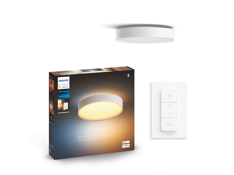 Philips Hue Enrave, mittelgroße Deckenleuchte (Weiß)