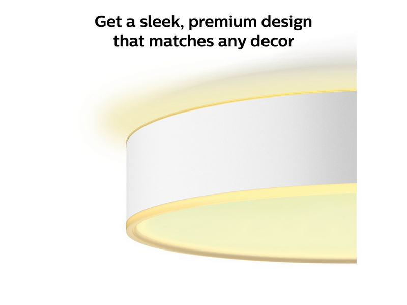 Philips Hue Enrave, mittelgroße Deckenleuchte (Weiß)