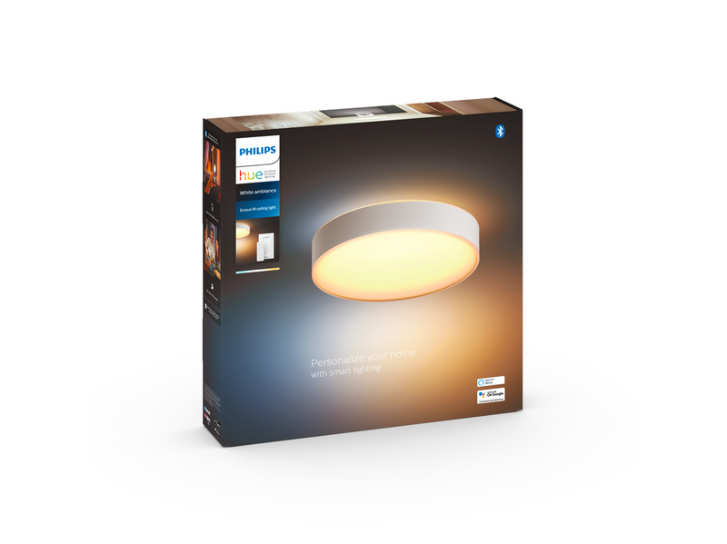 Philips Hue Enrave, mittelgroße Deckenleuchte (Weiß)