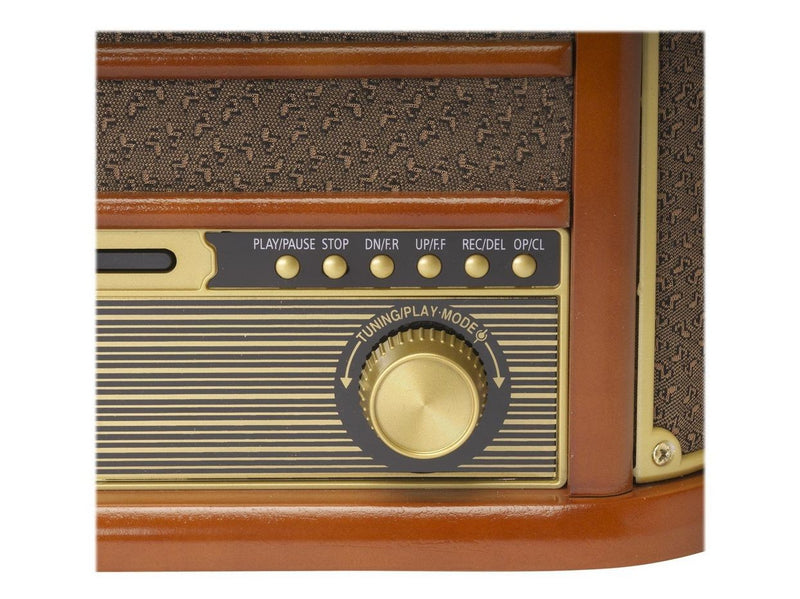 DENVER MRD-51 - Retro music system - LP - CD - FM - DAB - Wood