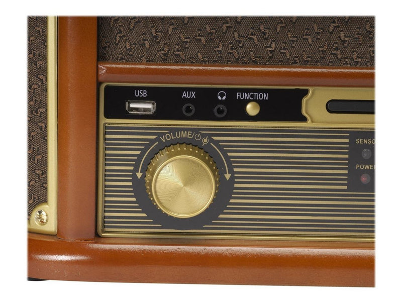 DENVER MRD-51 - Retro music system - LP - CD - FM - DAB - Wood
