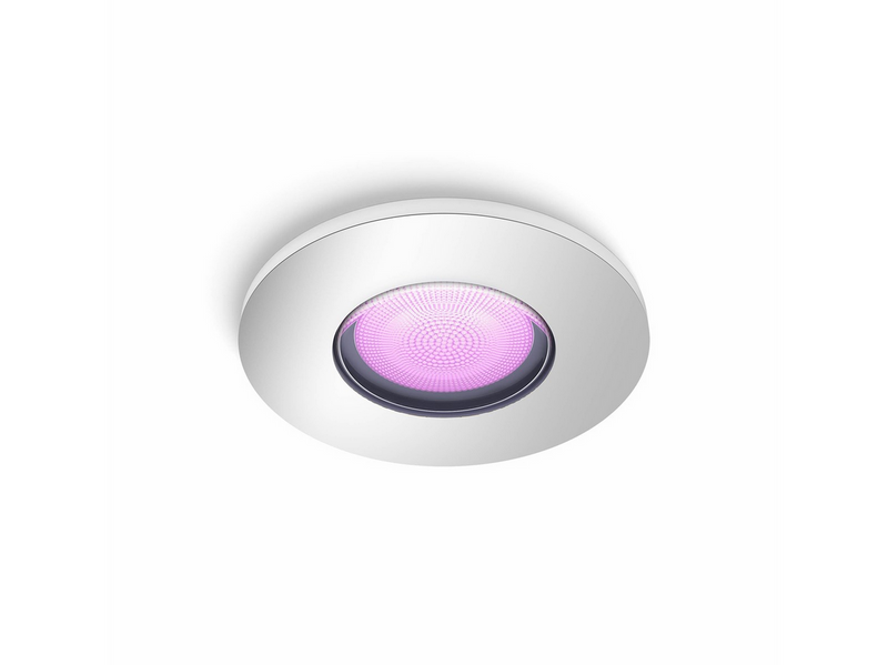 Philips Hue Xamento Bathroom Recessed Spotlight - Chrome