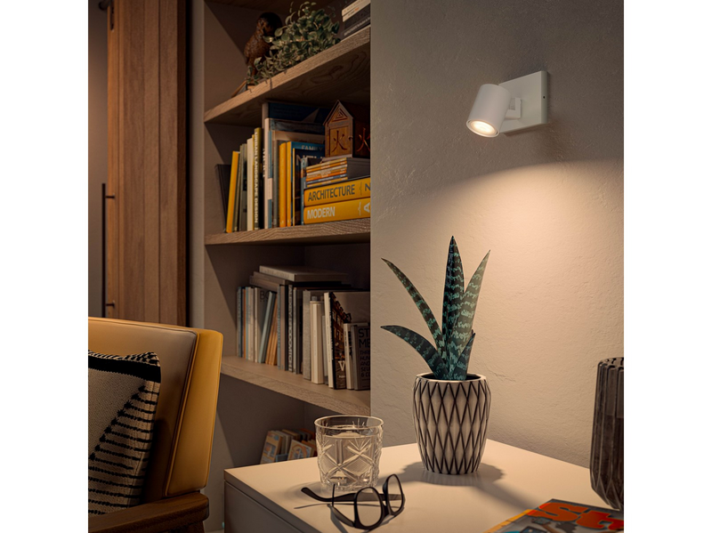 Philips Hue Runner Single Spotlight - White - No Dimmer Switch
