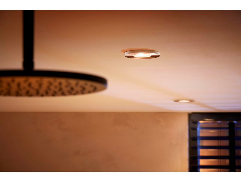 Philips Hue Xamento Bathroom Recessed Spotlight - Chrome