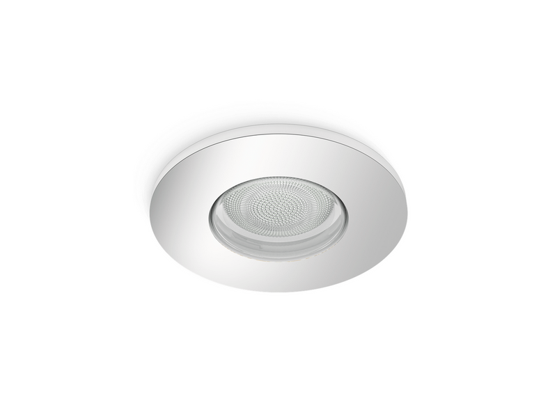 Philips Hue Xamento Bathroom Recessed Spotlight - Chrome