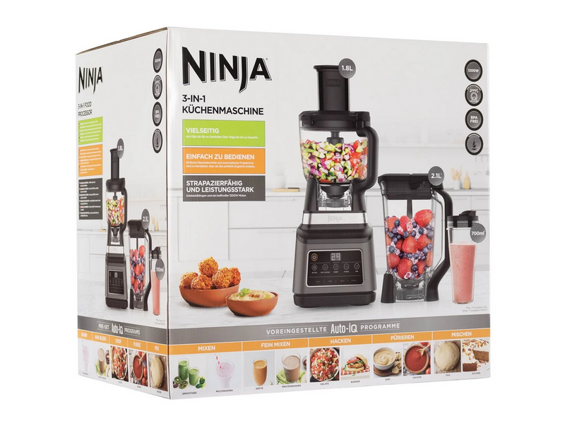 Ninja Küchenmaschine 3-in-1 with Auto-iQ