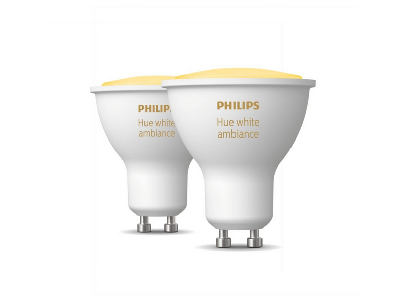 Philips Hue White Ambiance GU10 Spotlight - Doppelpack