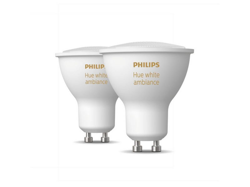 Philips Hue White Ambiance GU10 Spotlight - Doppelpack
