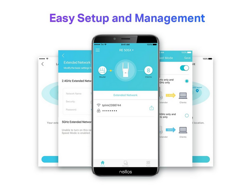 TP-Link RE505X AX1500 Wi-Fi 6 Range Extender