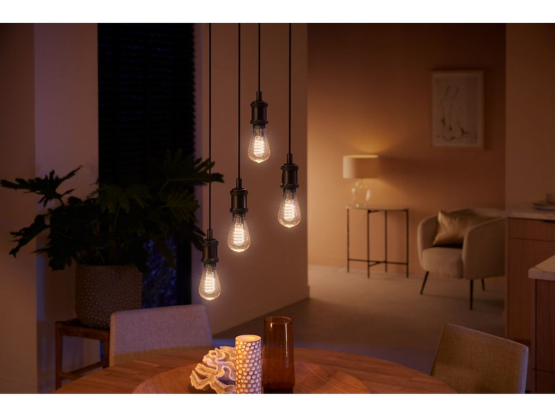 Philips Hue ST64 E27 Edison Lampe mit Glühdraht
