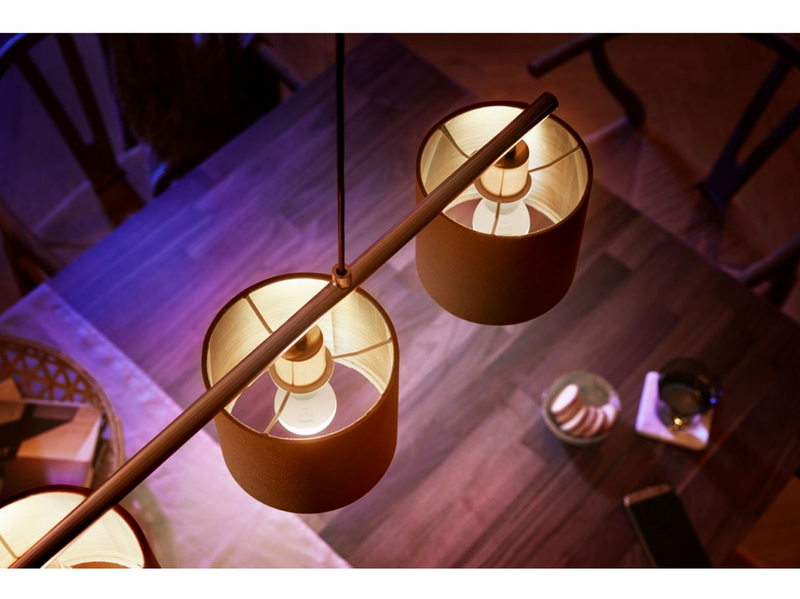 Philips Hue White P45 E14 Luster Bulb - 2-Pack
