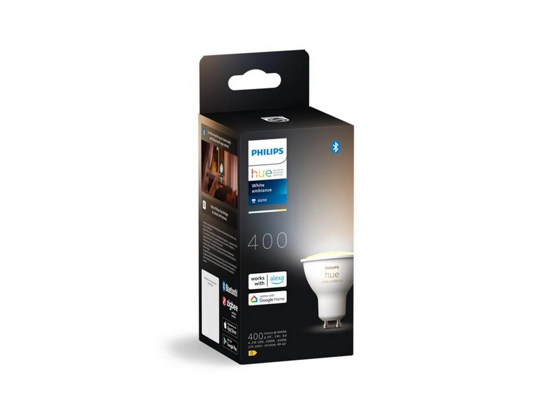 Philips Hue White Ambiance GU10 Spotlight - 1-Pack