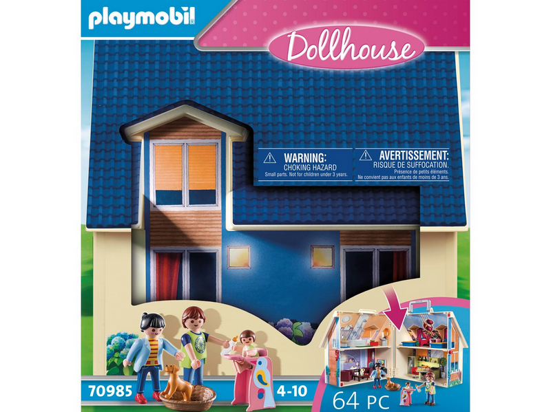 Playmobil Dollhouse - Mitnehm-Puppenhaus