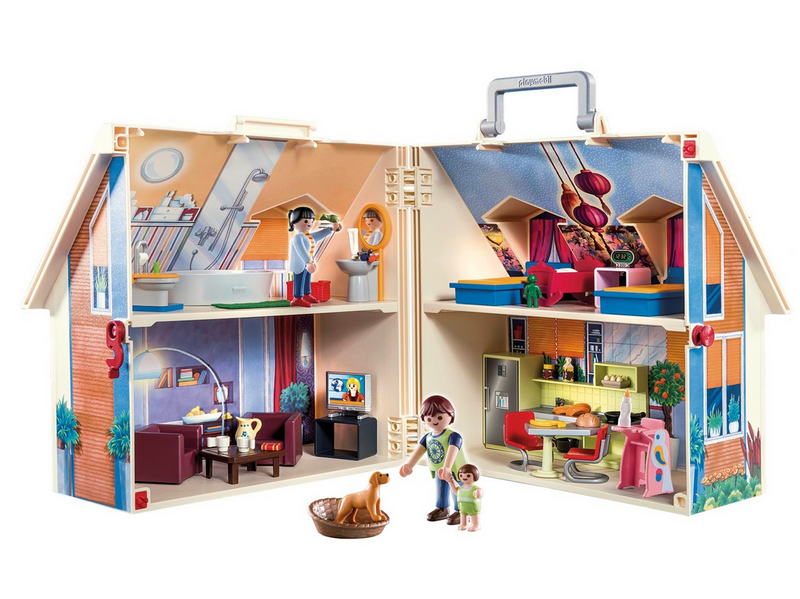 Playmobil Dollhouse - Mitnehm-Puppenhaus
