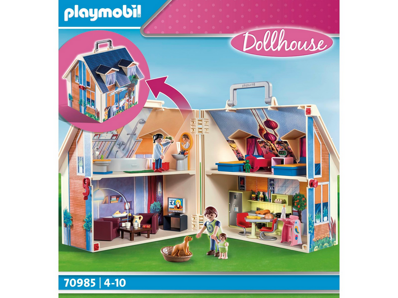 Playmobil Dollhouse - Mitnehm-Puppenhaus