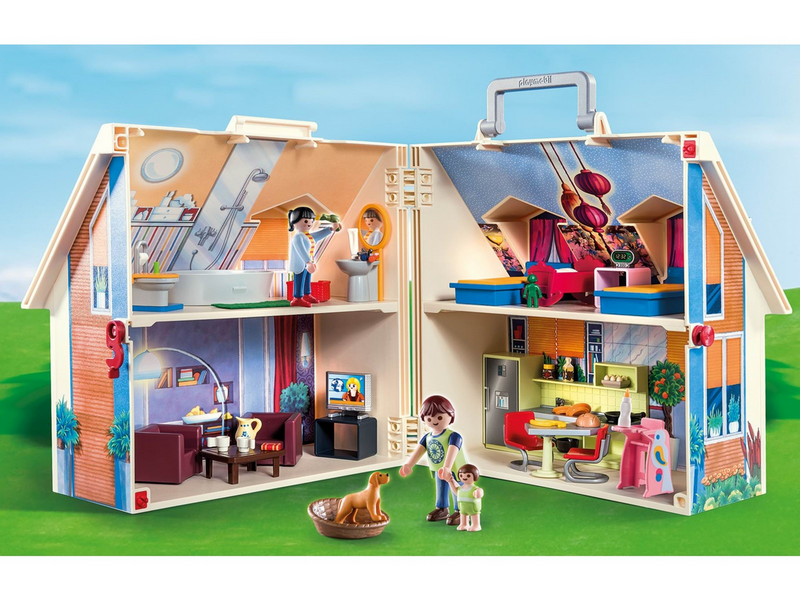 Playmobil Dollhouse - Mitnehm-Puppenhaus