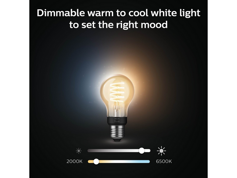 Philips Hue A60 E27 Standard-Glühfaden