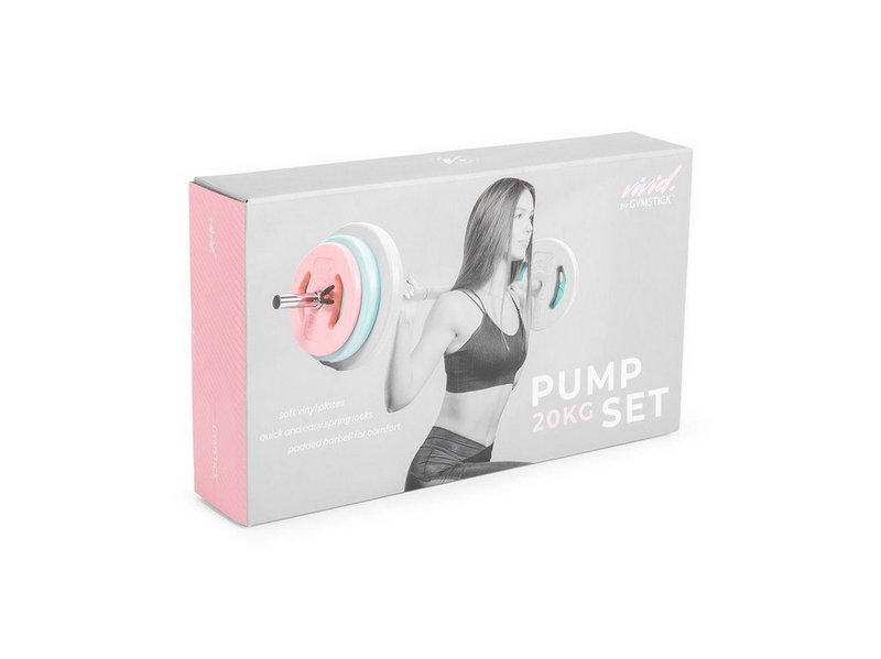 Gymstick Vivid Pump Set 20kg