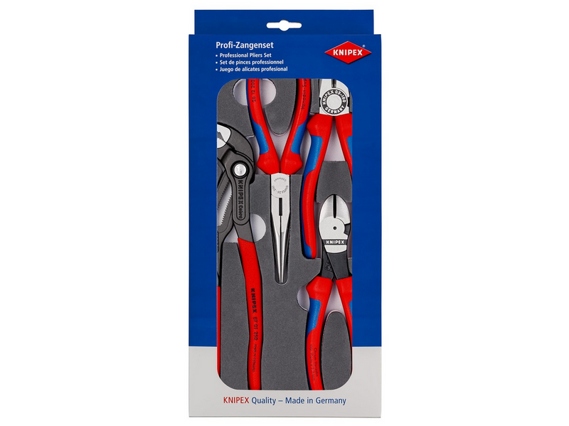 KNIPEX Zangen-Sets, in Schaumstoffeinlage