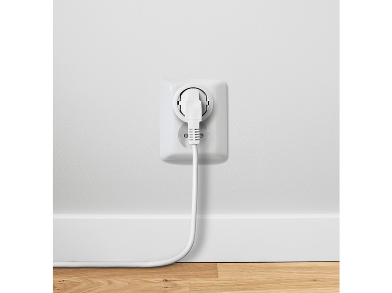 Deltaco SMART HOME switch WiFi 2.4GHz 1xCEE 7/3 10A timer 220-240V 3-pack white