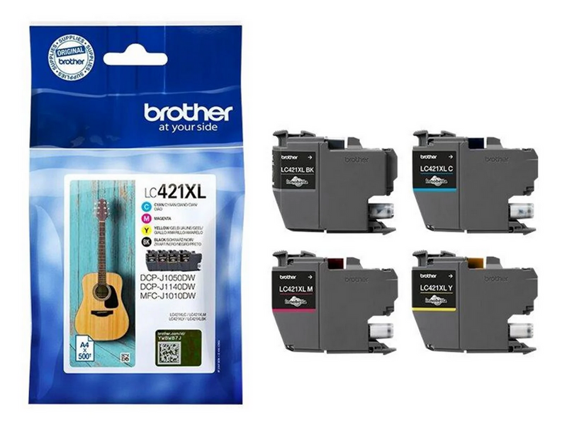 Brother LC - XL (Black Yellow Cyan Magenta) Ink