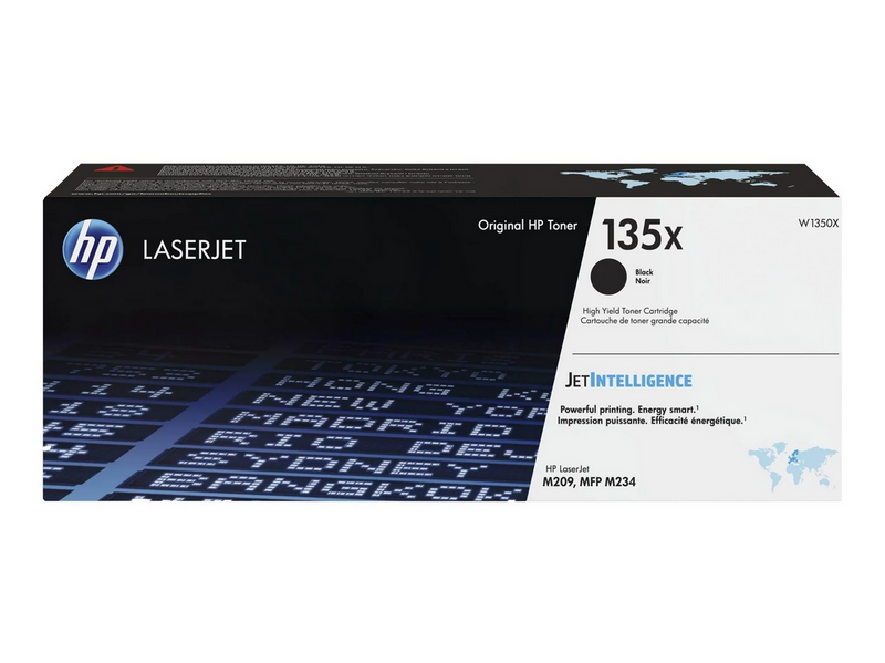 HP 135X / W1350X Black Toner