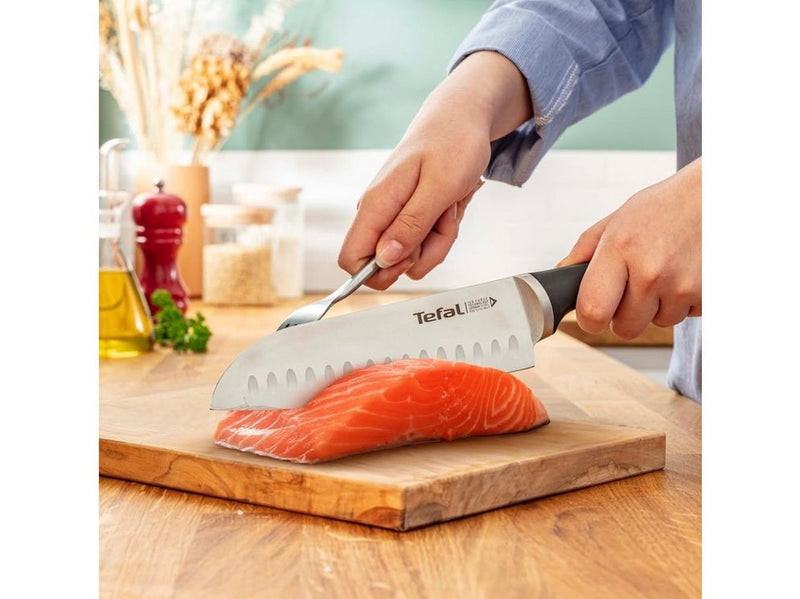 Tefal ICE FORCE Set Wooden block + 5 knives