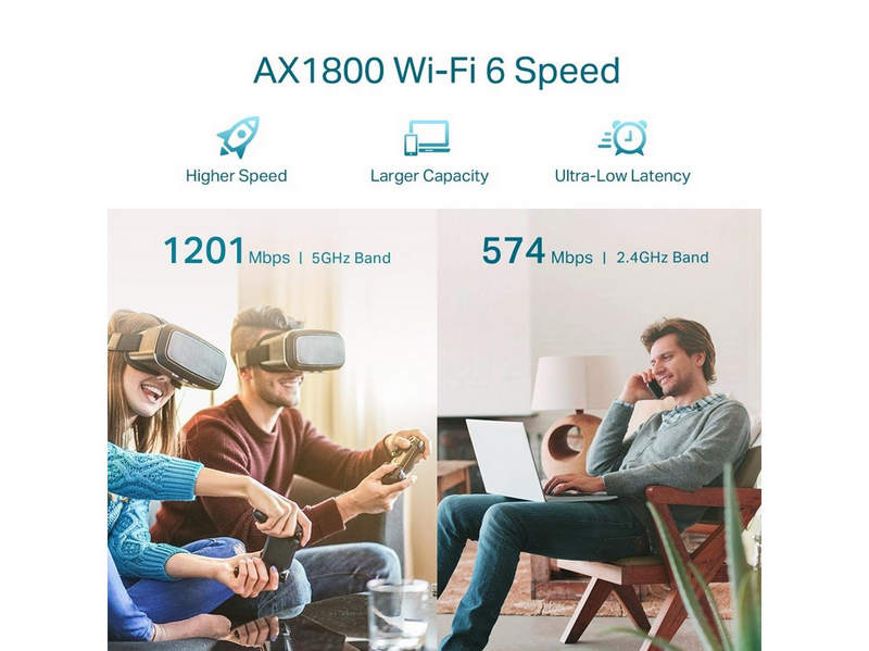 TP-Link RE605X AX1800 Wi-Fi 6 Range Extender