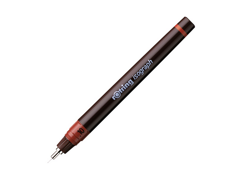 Rotring rOtring Isograph technischer Zeichenstift | 0,10 mm nachfüllbare
