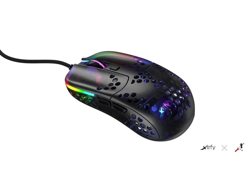Xtrfy MZ1 - Zy's Rail - Gaming Maus (Schwarz mit RGB)