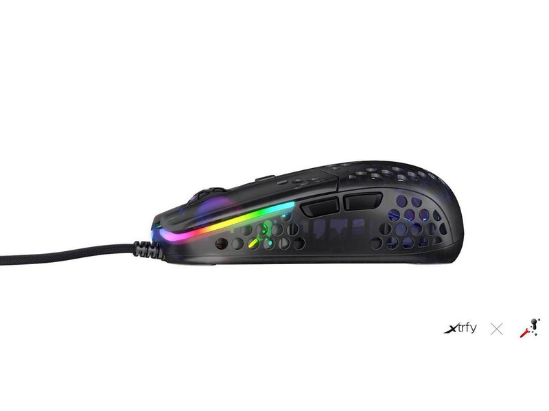 Xtrfy MZ1 - Zy's Rail - Gaming Maus (Schwarz mit RGB)