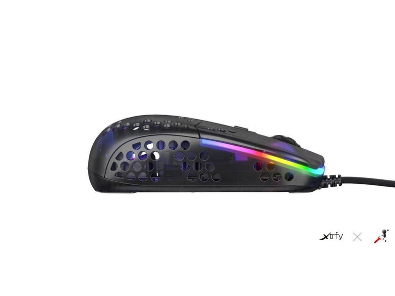 Xtrfy MZ1 - Zy's Rail - Gaming Maus (Schwarz mit RGB)