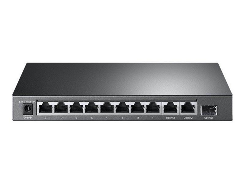 TP-Link TL-SG1210MP 10-Port Gigabit Desktop Switch with 8-Port PoE+